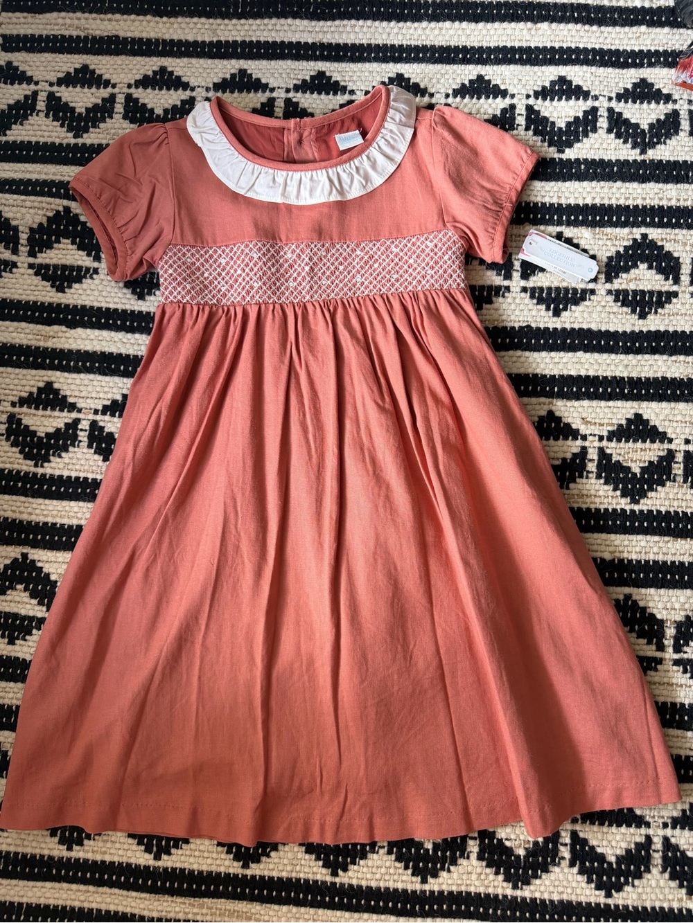 Girls Vintage Beachy Dress 6x